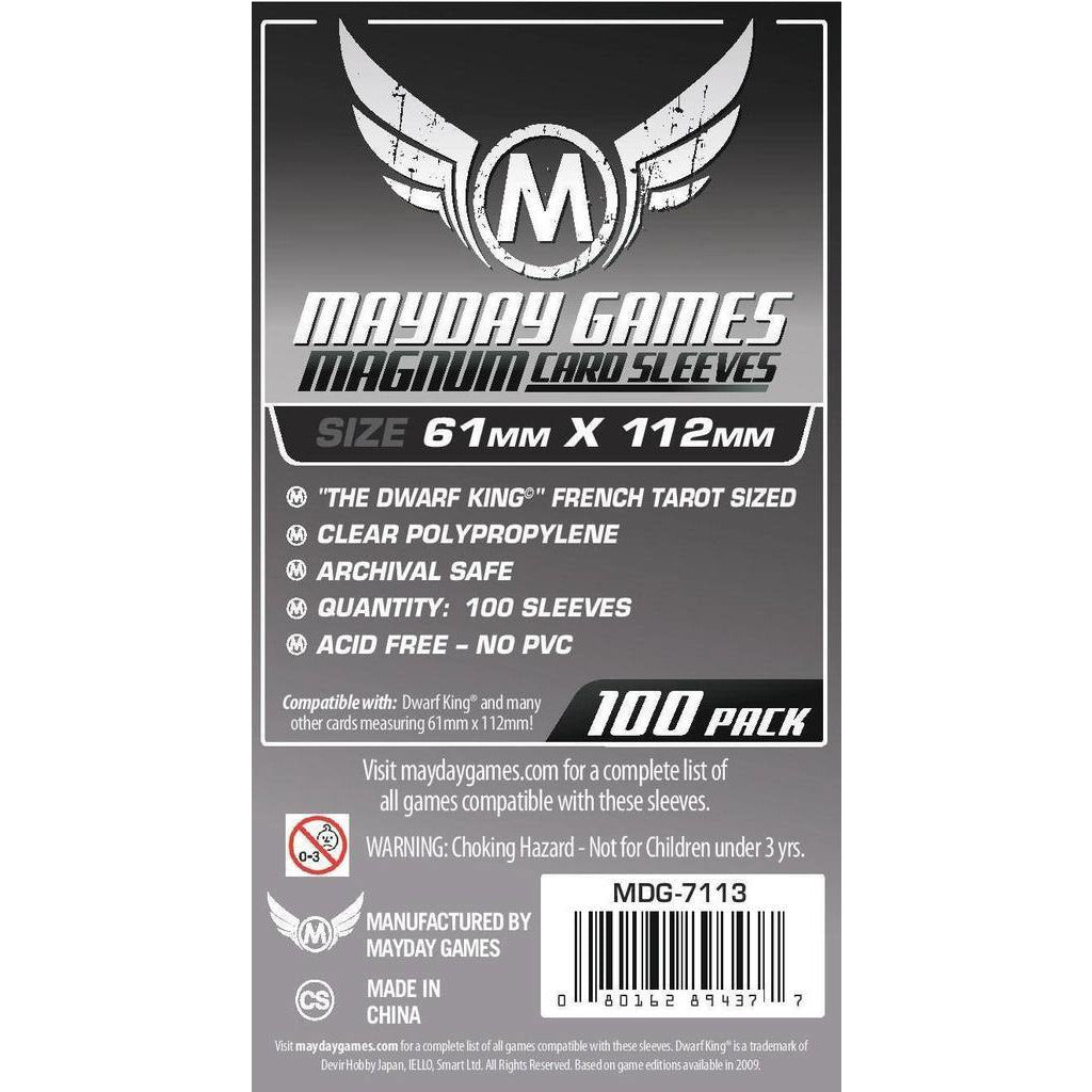 ZZ 124 Dwarf King" French Tarot Card Sleeves - Magnum ( 61 x 112 mm ) BOARDWAY INDIA ZZ 124 Dwarf King" French Tarot Card Sleeves - Magnum ( 61 x 112 mm ) BOARDWAY INDIA