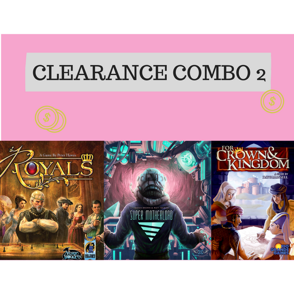 Clearance Combo 2: Super Mother Load, Royals and For Crown and Kingdom - Boardway India