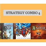 Strategy Combo Offer 4 - Mystic Vale, DC Comics DBG and Legends of Andor - Boardway India