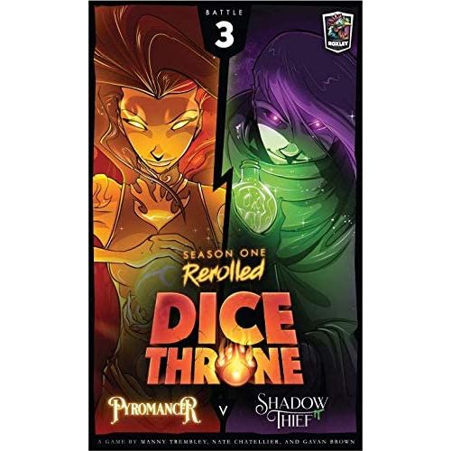 Dice Throne: Season One ReRolled – Pyromancer v Shadow Thief (Box 3 )