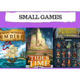 Small Games Combo Offer: Eight minute Empire, Tides of Time, One Night Ultimate Werewold - Boardway India