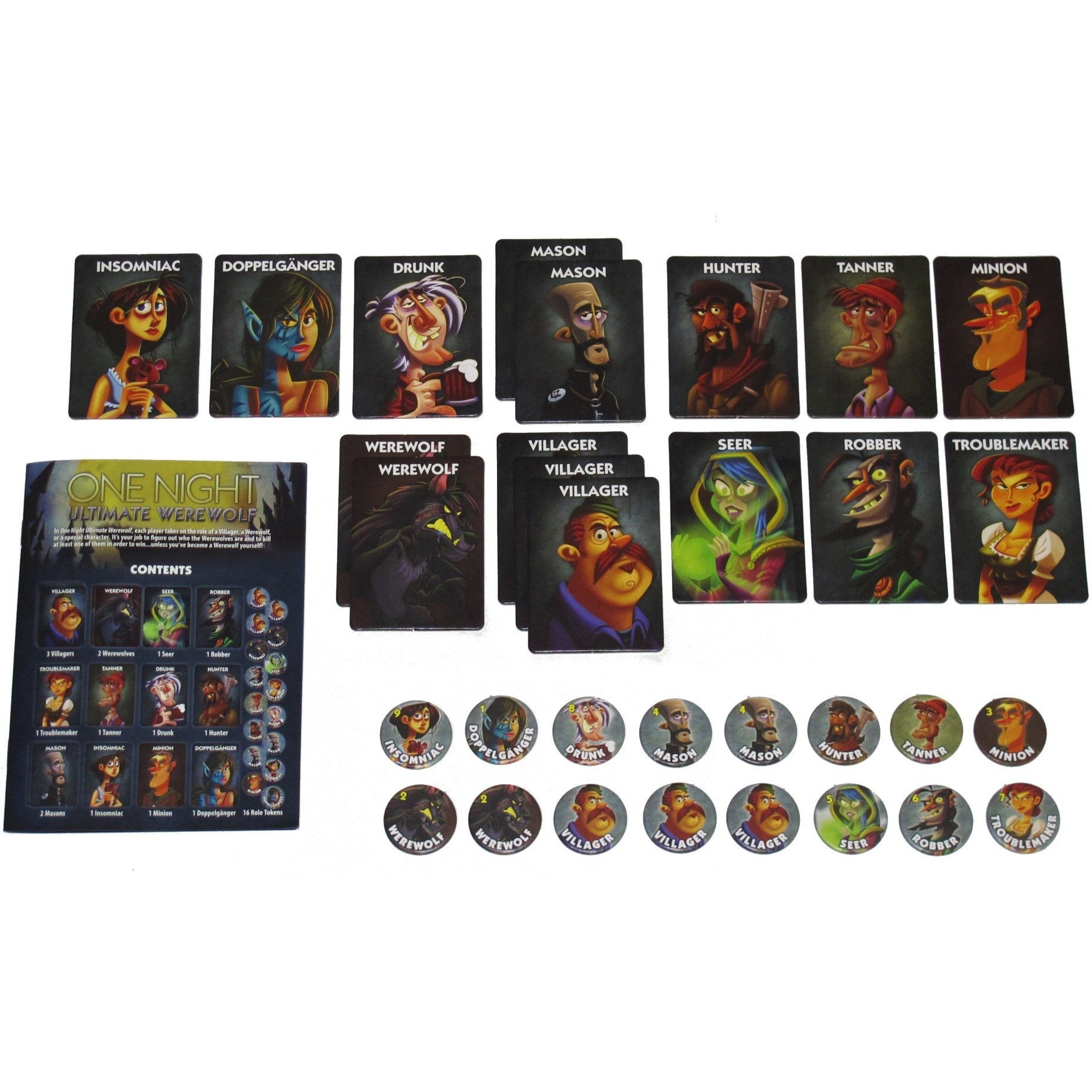 One Night Ultimate Werewolf- Card Game  BOARDWAY INDIA